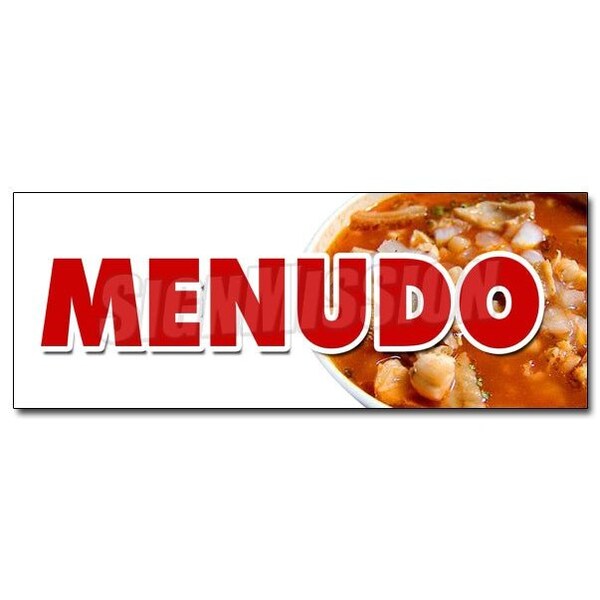 Signmission MENUDO DECAL sticker traditional mexican soup pancita stew tortillas hot, D-36 Menudo D-36 Menudo - main
